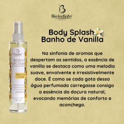 Body Splash Banho de Vanilla 130ml